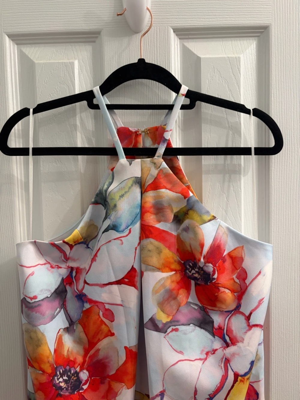 Trina Turk Women’s Chic Floral Halter Mini Summer Dress Size 0 NWT - Picture 6 of 12
